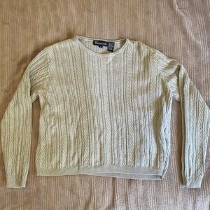 Cropped Crewneck Sweater